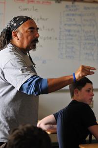 Danny Solis, NM poet in the schools