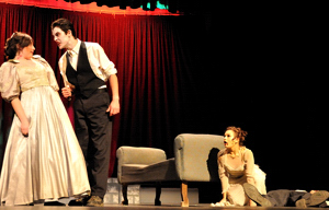 James Neary as Dracula at Shuler Theater, Raton