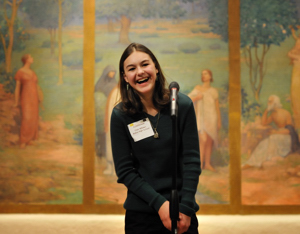 Clair Willden at Poetry Out Loud, Santa Fe 2012