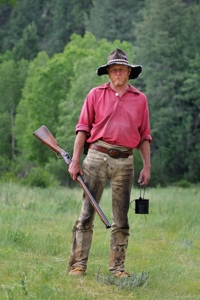 Tom Bobek - Santa Fe Trail Mountain Man Rendezvous - Raton 2012