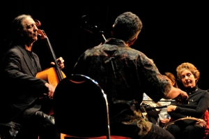 Cellos Two, Mark Dudrow & Michael Kott at Shuler Theater, May 2012