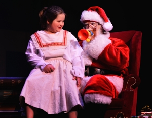Rick Trice as Santa in Miracle on 34th Street