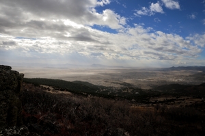 Raton view from Bartlett Mesa by Tim Keller