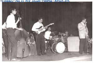 The Fireballs, Raton's Shuler Theater, 1958