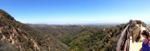 Los Angeles from Santa Monica's Backbone Trail