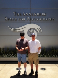 Terry Keller & Peter Burg at the Annenberg Space for Photography