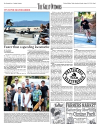 Tim Keller & Palisades Skateboard Team - "Faster Than a Speeding Locomotive"