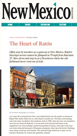 Raton in New Mexico Magazine