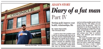 Adam Sperandio in The Chronicle-News