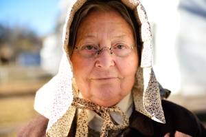 Victoria Davis of Alamogordo, NM - a living history laundress at Fort Stanton
