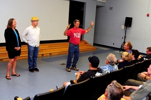 "Skateboarding's First Wave" screening at Palisades High School, June 2015, Tim Keller