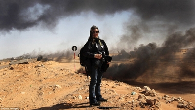 Lynsey Addario in Libya