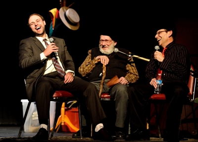 Shuler Theater Centennial, April 2015 Raton, with Alan Kinlund, Bill Fegan, Billy D Donati
