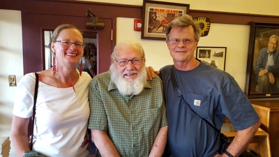 Bill Fegan with Christina Boyce & Tim Keller, Shuler Theater, Raton, Sept 2015