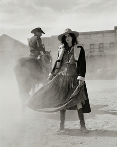 Kurt Markus - Zlata Mangafic, Marie-Claire Magazine, Santa Fe, New Mexico, 2014