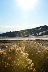 Great Sand Dunes sunset