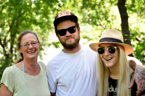 Christina Boyce, Killian Keller, Brooke Keller - Colorado River, East Austin, TX, April 2016