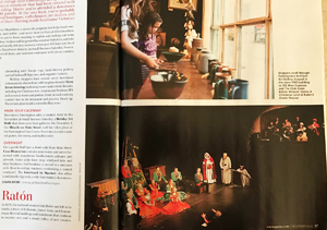 "A Christmas Carol" at Raton's Shuler Theater, photo by Tim Keller in New Mexico Magazine, Dec 2016