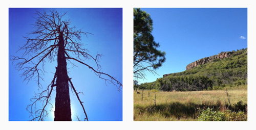 Hiking in Sugarite Canyon State Park, Raton, New Mexico, by Tim Keller