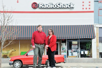 Dorothy and Alan Best, Radio Shack, Raton NM