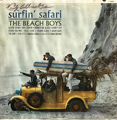 Beach Boys "Surfin' Safari" LP