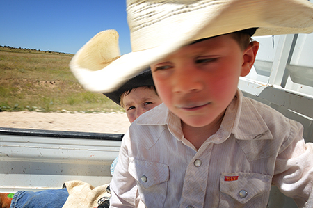 Brothers on Brown Ranch, Folsom NM, by Tim Keller