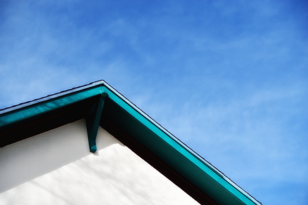 Roofline in blue