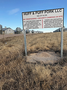 Huff & Puff Pork LLC, Lakin Kansas, by Tim Keller