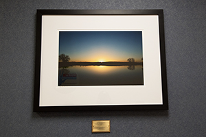 "Oasis State Park at Sunrise" by Tim Keller Photography, at Roosevelt General Hospital, Portales, 2018