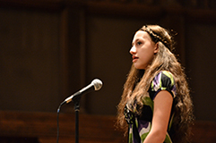 Samantha A. Baca, Poetry Out Loud 2016