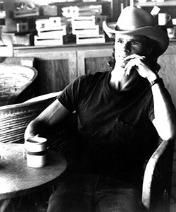 Singer-songwriter Tim Keller, Tulsa OK, 1987, by Margi Enright