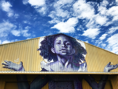 Studio Be mural, Bywater - Marigny, New Orleans