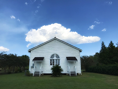 Whitney Plantation church, iPhone 7