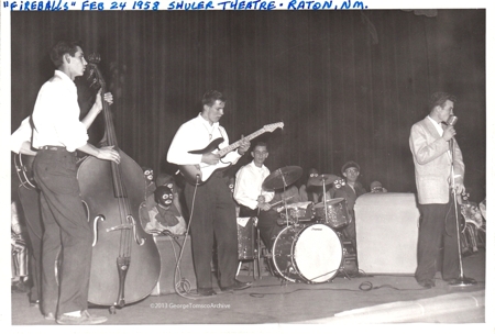 The Fireballs at The Shuler Theater, 1958