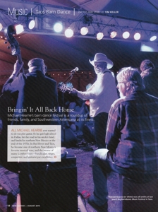 Michael Hearne's Big Barn Dance Music Festival, New Mexico Magazine, by Tim Keller