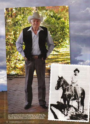 Max Evans in Western Horseman